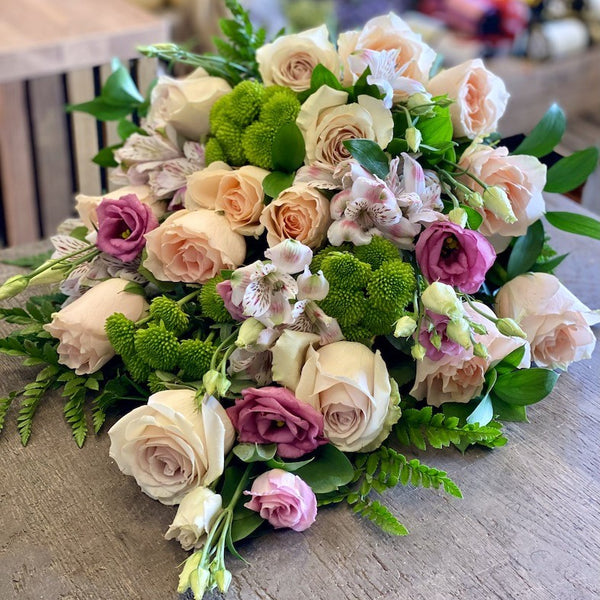 Peach and Purple Funeral