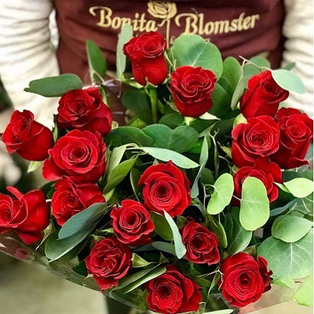 Red Love Joy bouquet