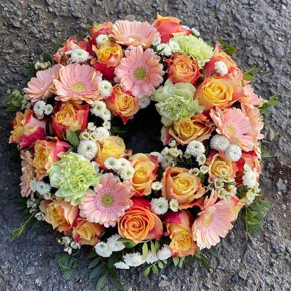 Peach Wreath